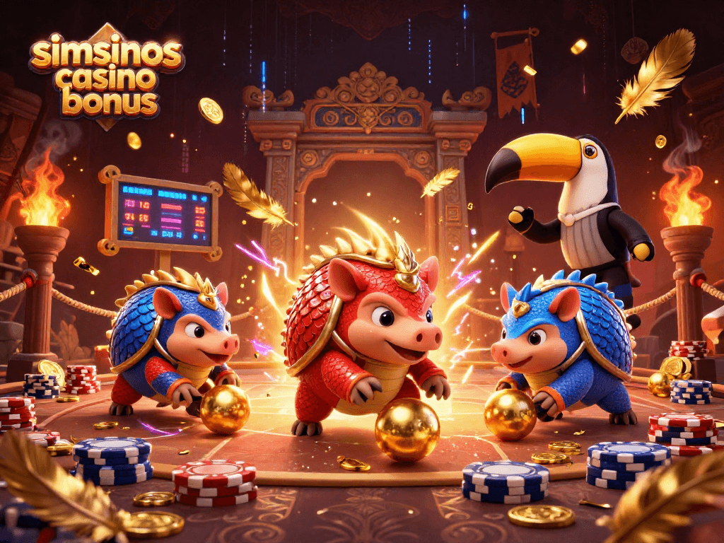 Engagez-vous avec le bonus de casino Simsinos en explorant les rivalités des pangolins.