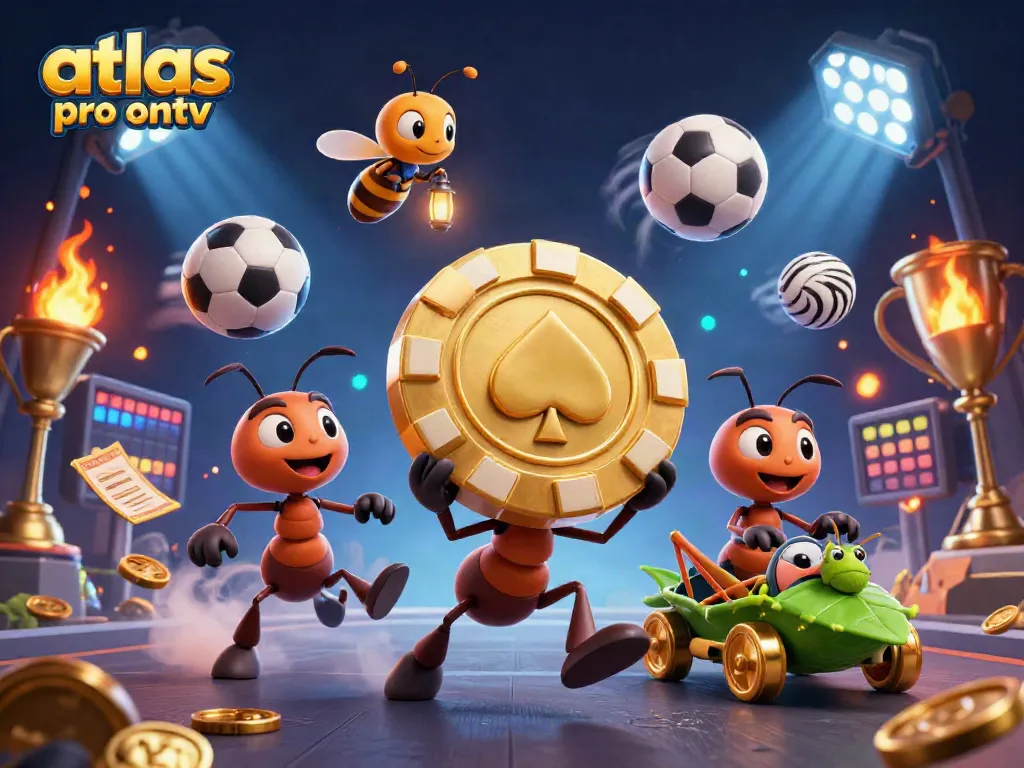 Optimisez vos paris avec atlas pro ontv grâce à cette dynamique scène de jeu captivante.